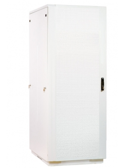Шкаф телекоммуникационный напольный 42U (800x1000) дверь перфорированная